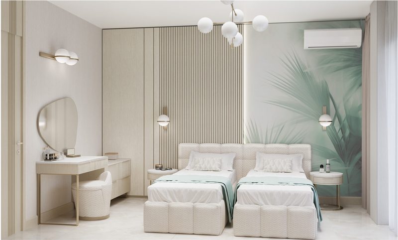Residence 01 — interior render