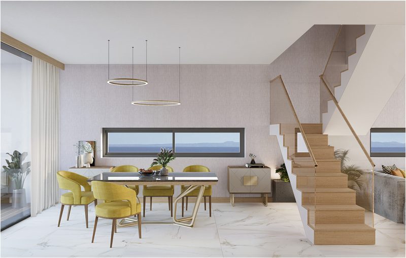 Residence 02 — interior render