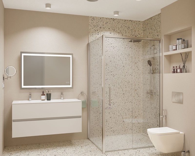Residence 03 — interior render