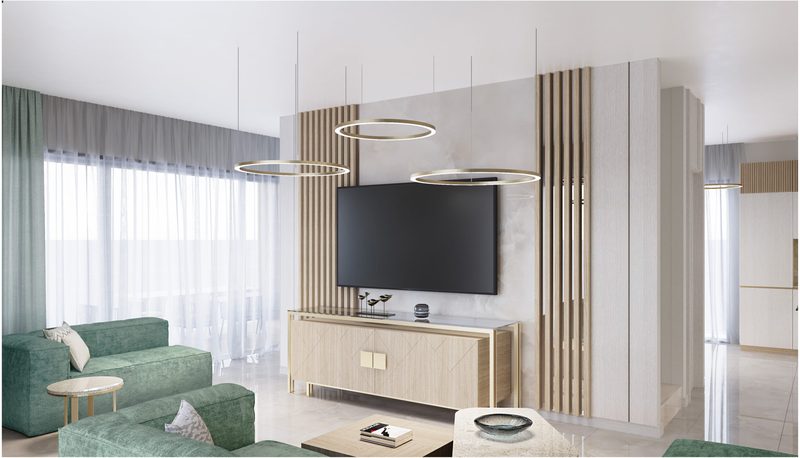 Residence 04 — interior render