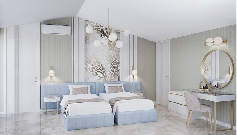 Residence 04 — interior render