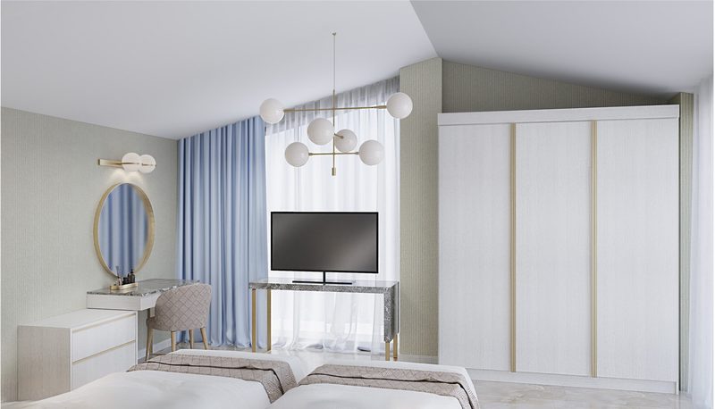 Residence 04 — interior render