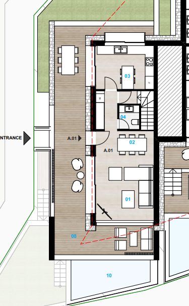 Residence 01 — floor plan
