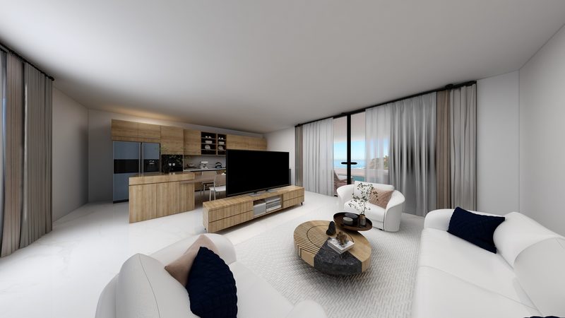 Residence 05 — interior render